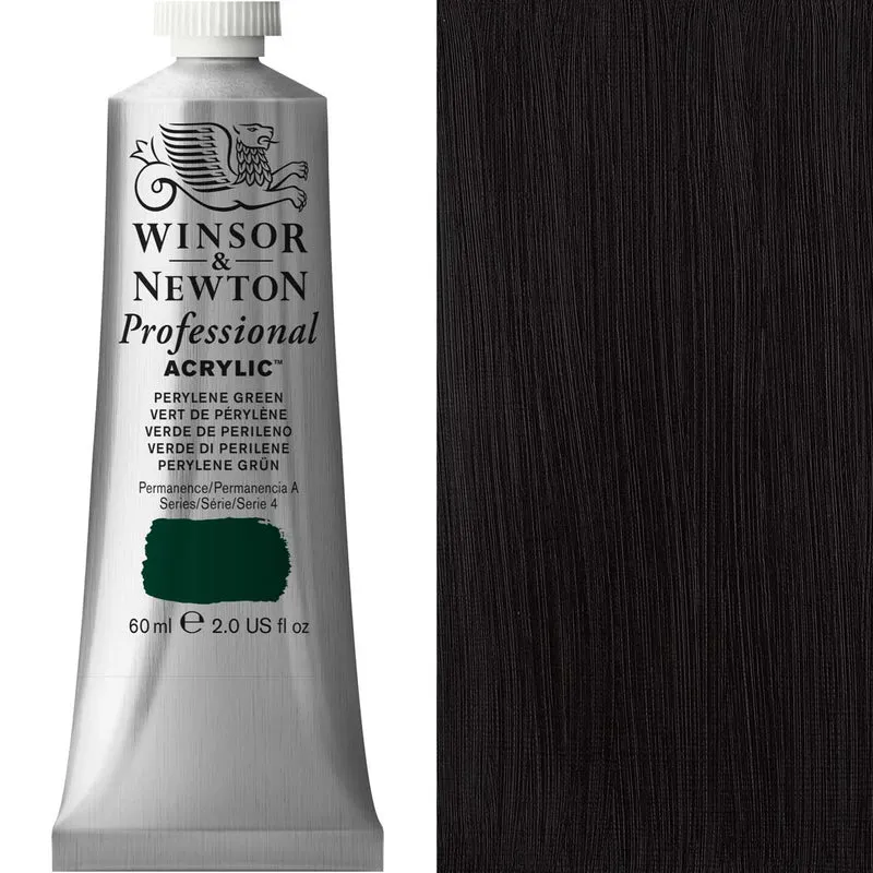 Winsor and Newton - Professional Artists' Acrylic Colour - 60ml - Perylene Green