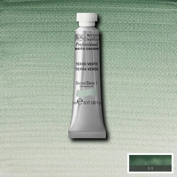 Winsor and Newton - Professional Artists' Watercolour - 5ml - Terre Verte