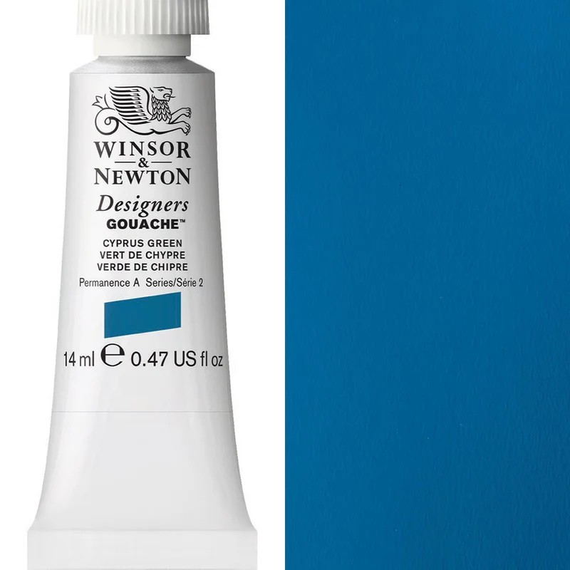 Winsor and Newton - Designers Gouache - 14ml - Cyprus Green