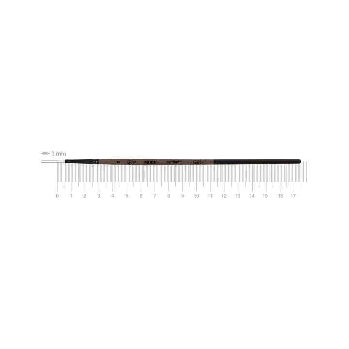 ROSA Synthetic Flat Brush MOON 1203F