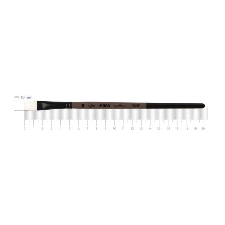 ROSA Synthetic Flat Brush MOON 1203F