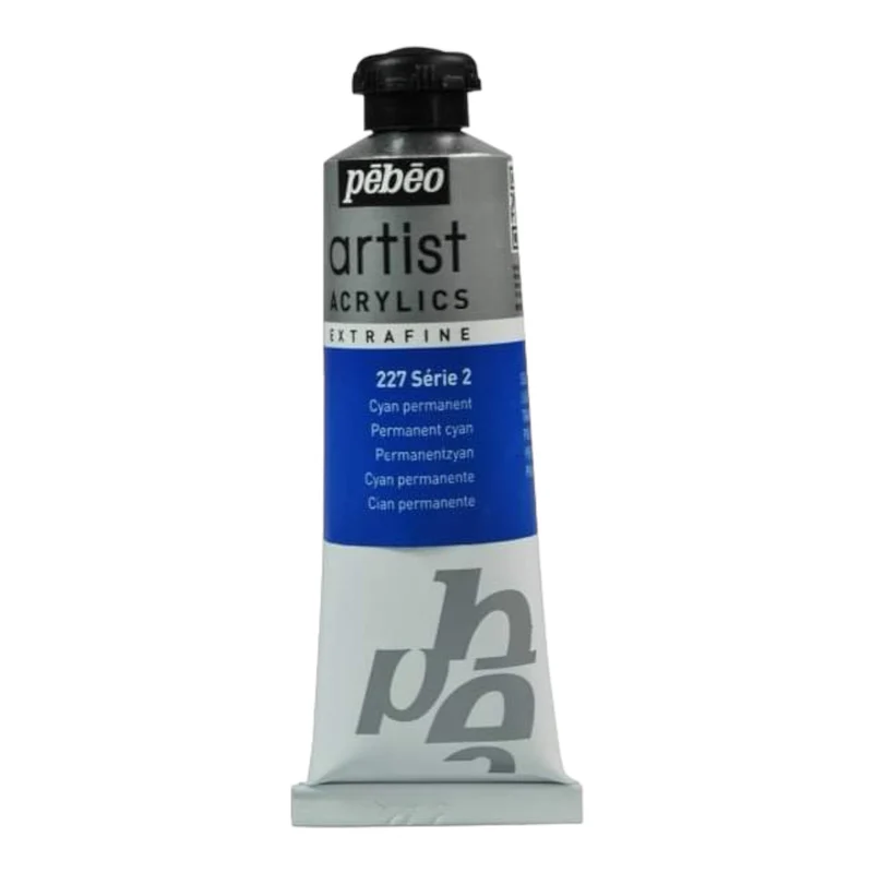 Pébéo Artist Acrylics Cyan Permanent 227 Serie 2