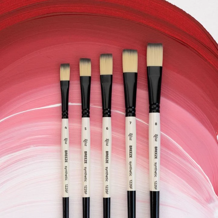 ROSA BREEZE 1226F Synthetic Flat Brush