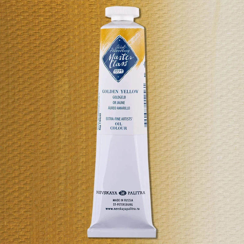Nevskaya Palitra Master Class Ölfarbe Goldgelb 249 (46ml)
