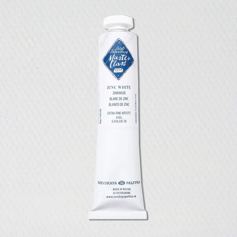 Nevskaya Palitra Master Class Ölfarbe Zinkweiss 100 (46ml)