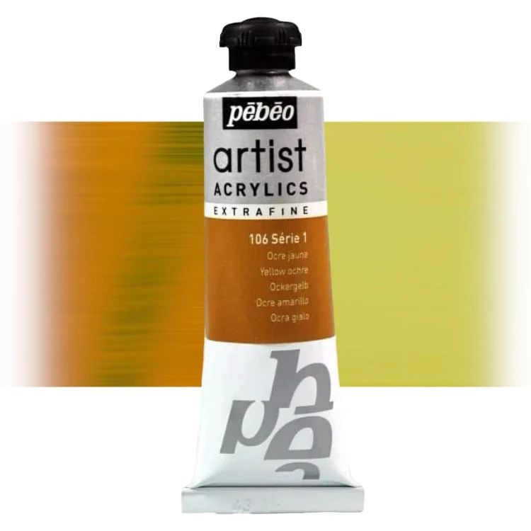 Pébéo Artist Acrylics Ockergelbe 106 Serie 1
