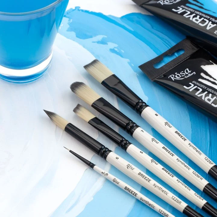 ROSA BREEZE 1226A Synthetic Angled Brush