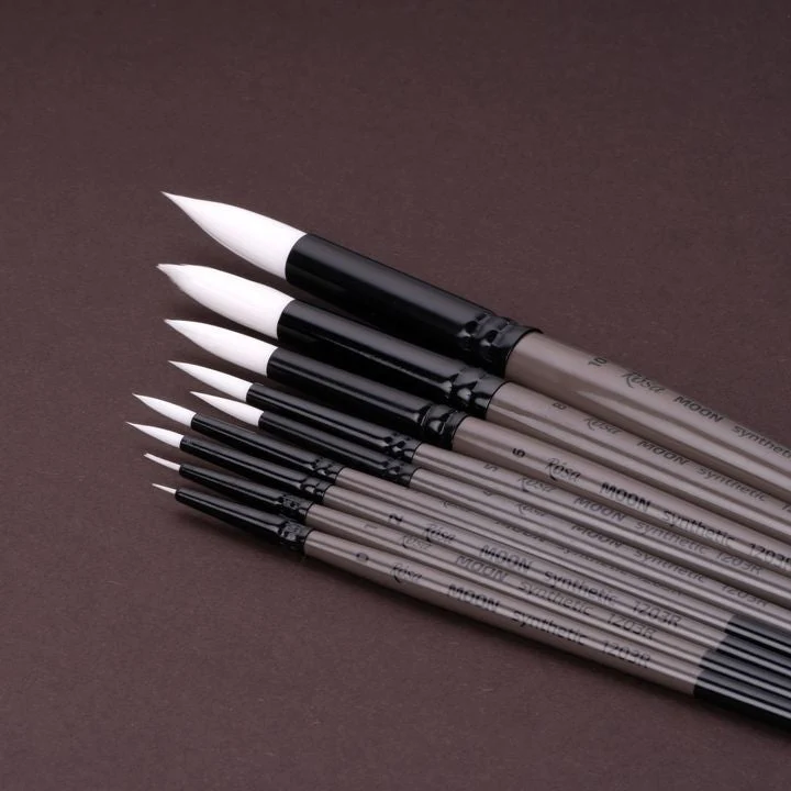 ROSA MOON 1203R Synthetic Round Brush