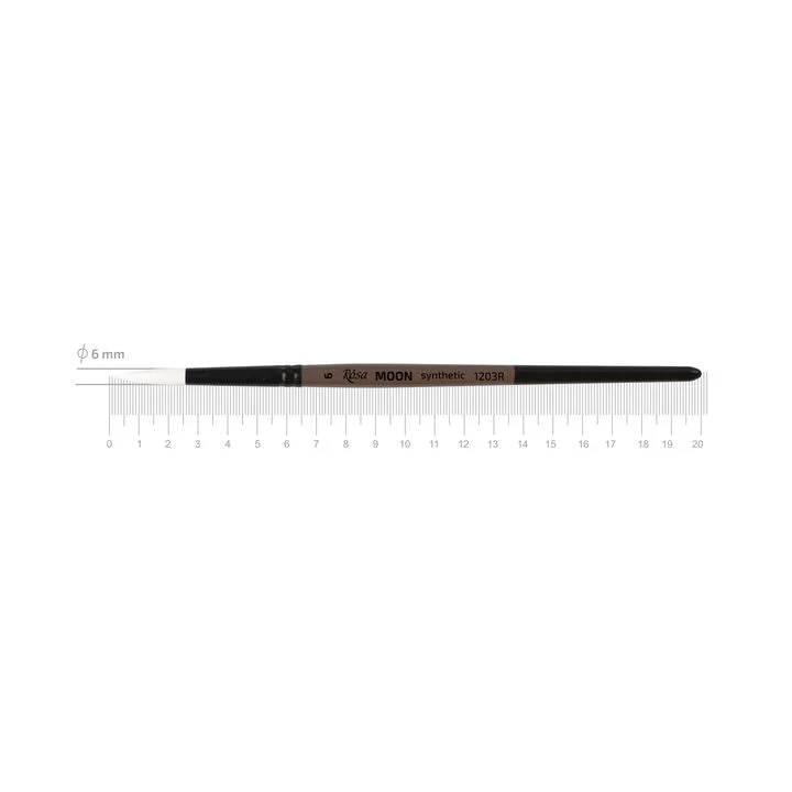 ROSA MOON 1203R Synthetic Round Brush