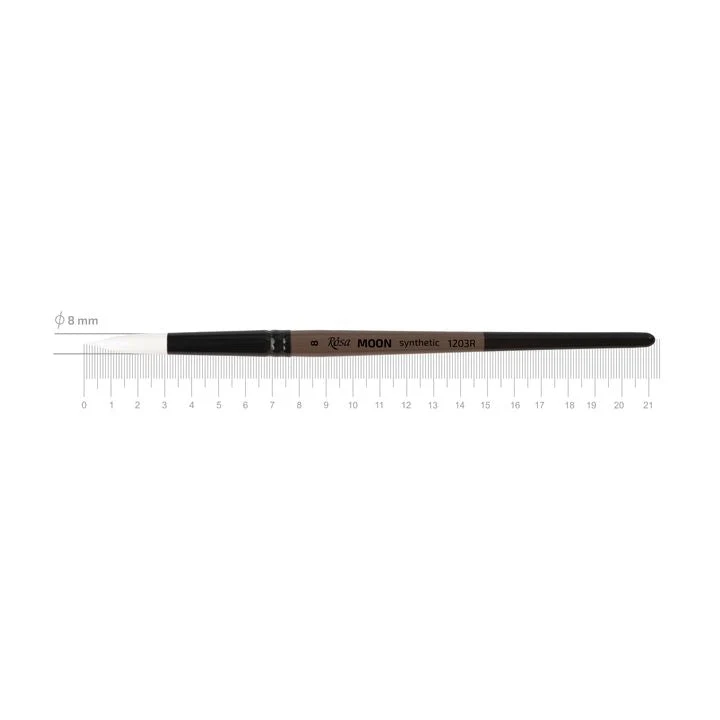 ROSA MOON 1203R Synthetic Round Brush