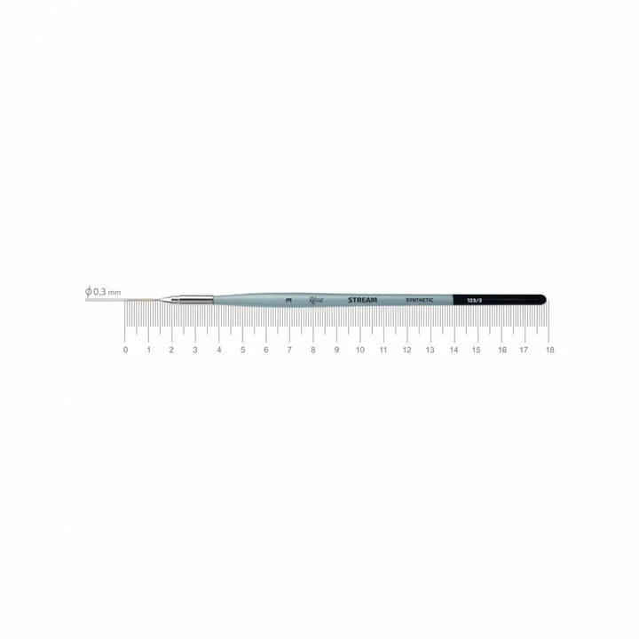ROSA STREAM 123 Synthetic Round Liner Brush