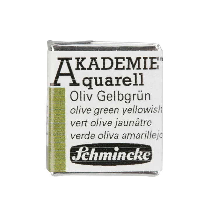 Schmincke AKADEMIE Watercolors, 1/2 Pans
