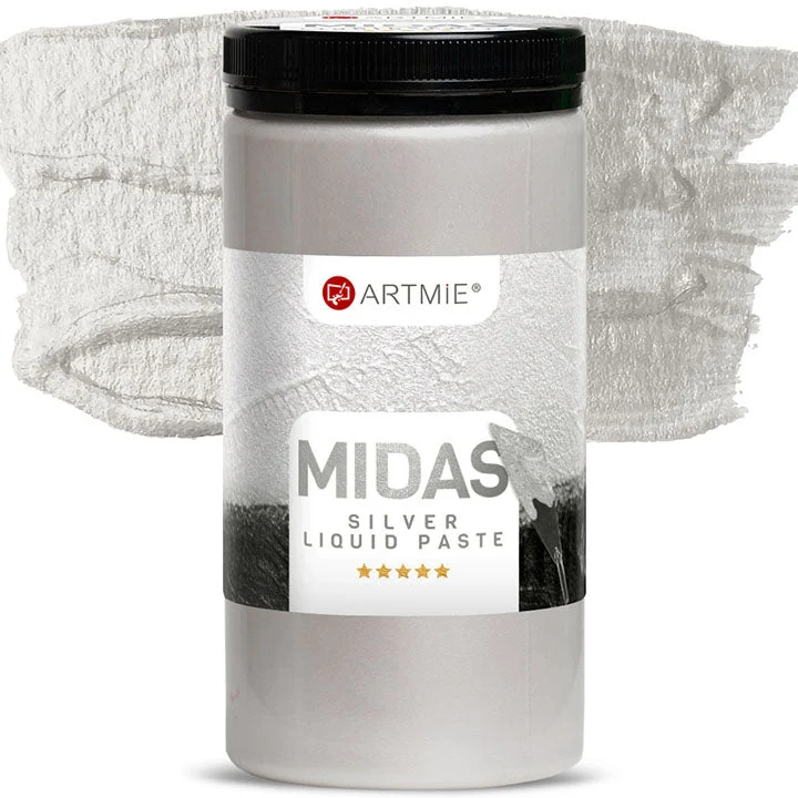 ARTMiE MIDAS Silver Metallic Liquid Paste