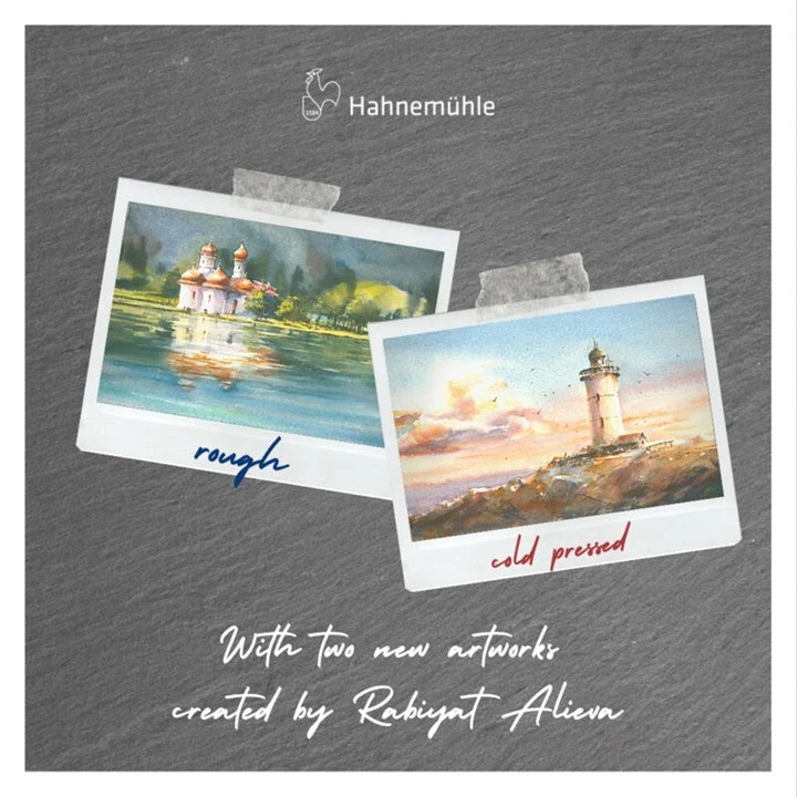 Hahnemühle WatercolourBox Cold Pressed Postcards, 30 pcs