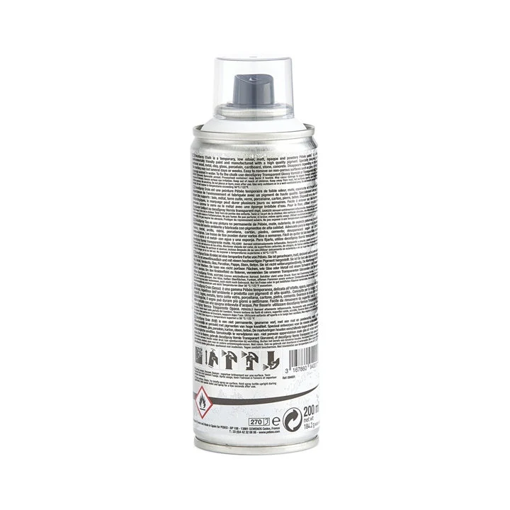 Pebeo Acrylic Chalk Paint Spray, 200 ml, White
