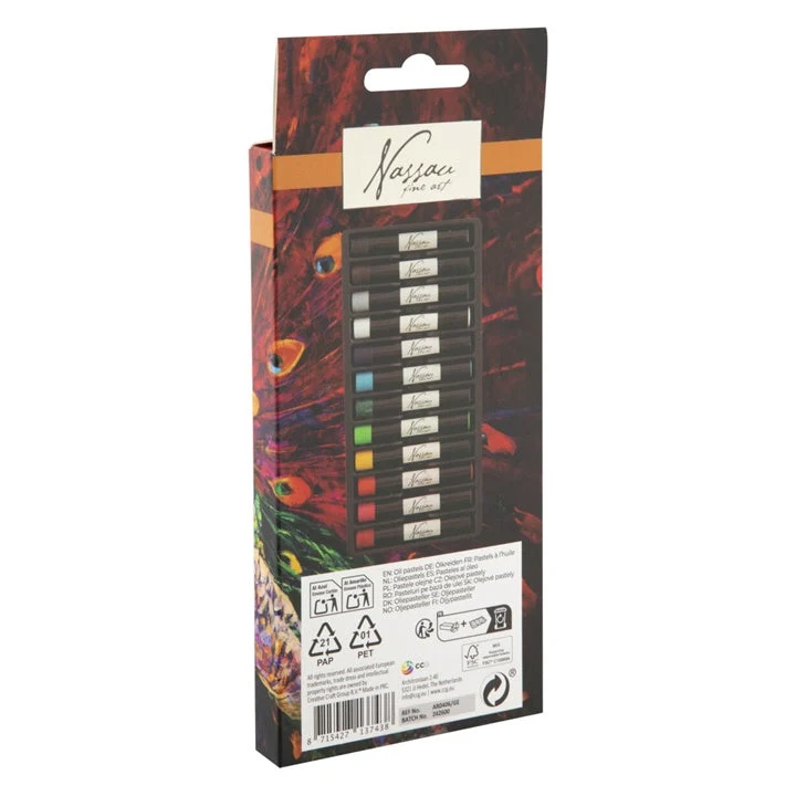 Nassau Set of 12 Oil Pastels