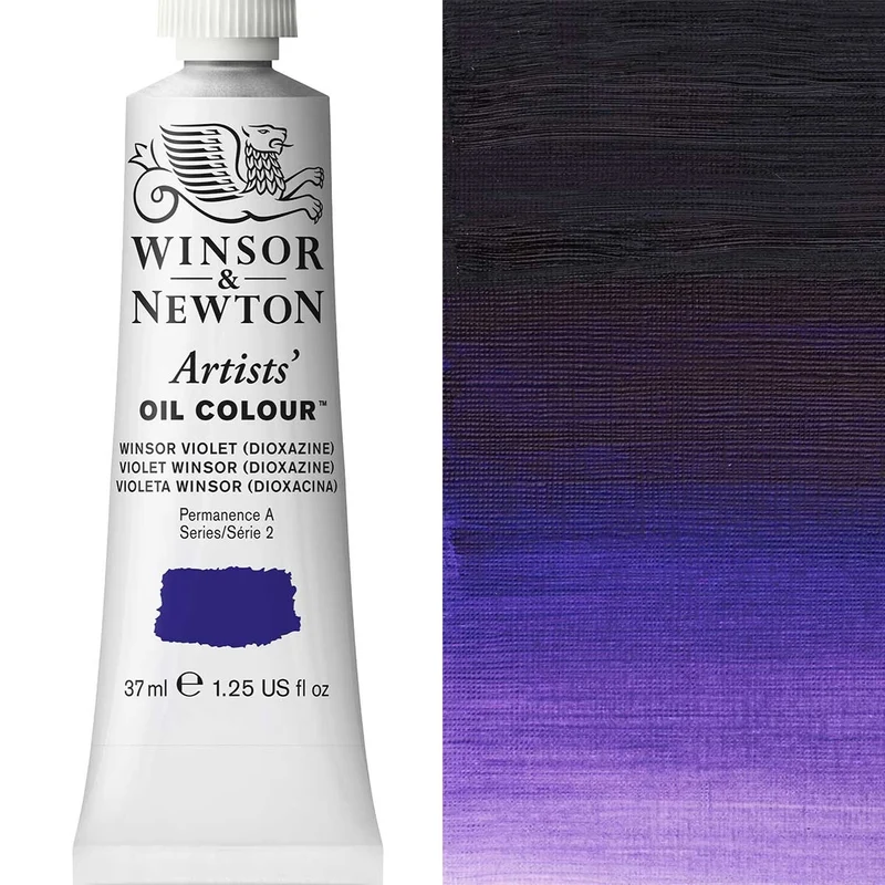 Winsor and Newton - Artists' Oil Colour - 37ml - Winsor Violet Dioxazine
