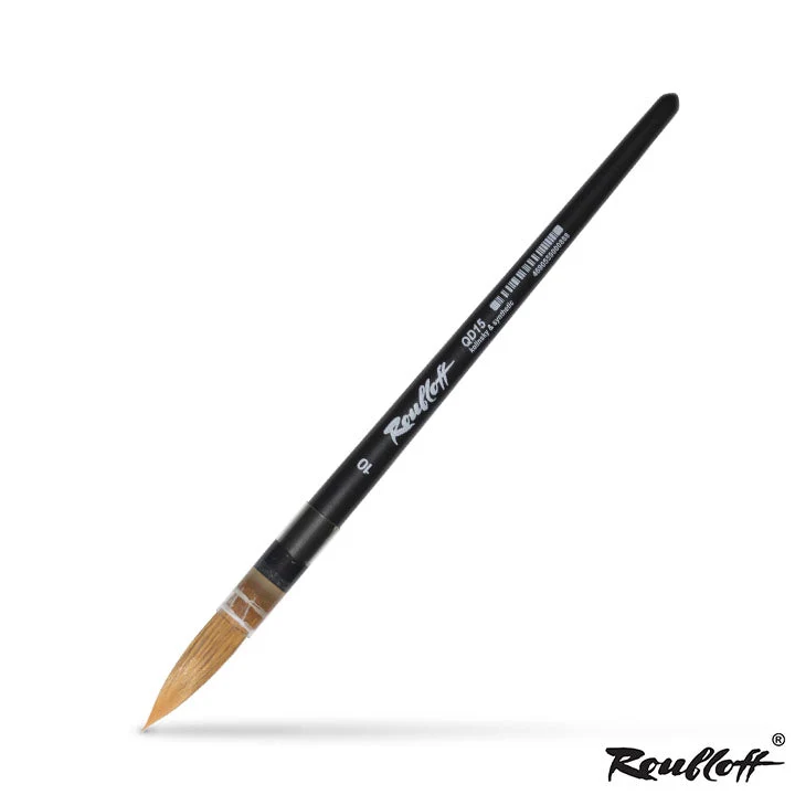 Roubloff QD15 Round Brush, Synthetic + Natural Hair Mix