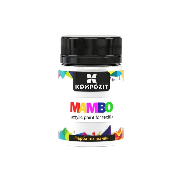 MAMBO Acrylic Paint for Fabric and Leather 50 ml