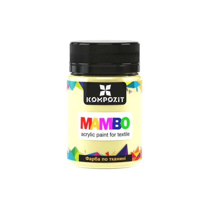 MAMBO Acrylic Paint for Fabric and Leather 50 ml