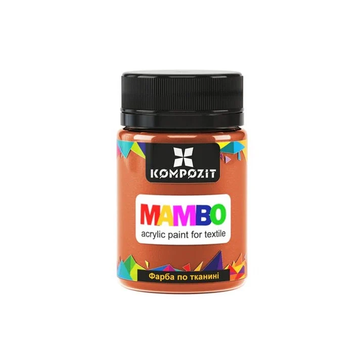 MAMBO Acrylic Paint for Fabric and Leather 50 ml