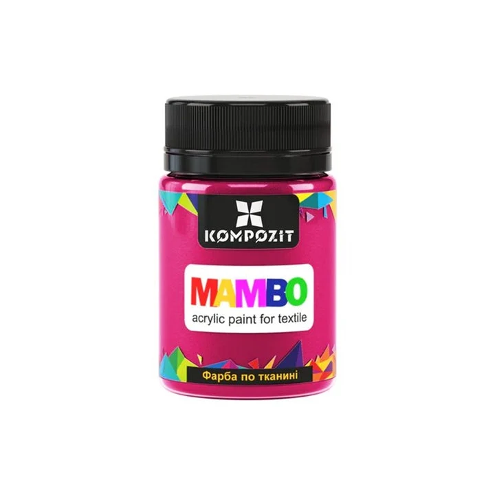 MAMBO Acrylic Paint for Fabric and Leather 50 ml