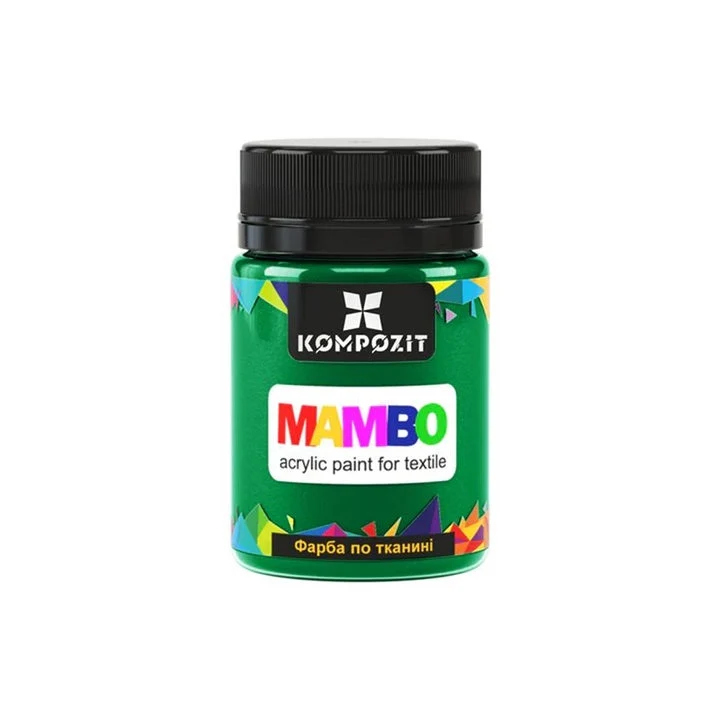 MAMBO Acrylic Paint for Fabric and Leather 50 ml