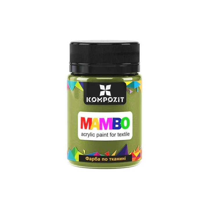 MAMBO Acrylic Paint for Fabric and Leather 50 ml
