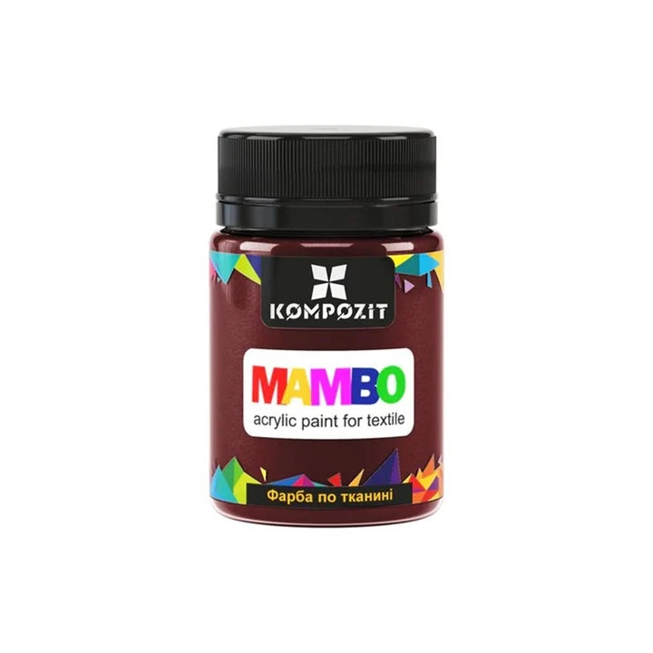 MAMBO Acrylic Paint for Fabric and Leather 50 ml