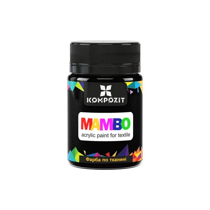 MAMBO Acrylic Paint for Fabric and Leather 50 ml