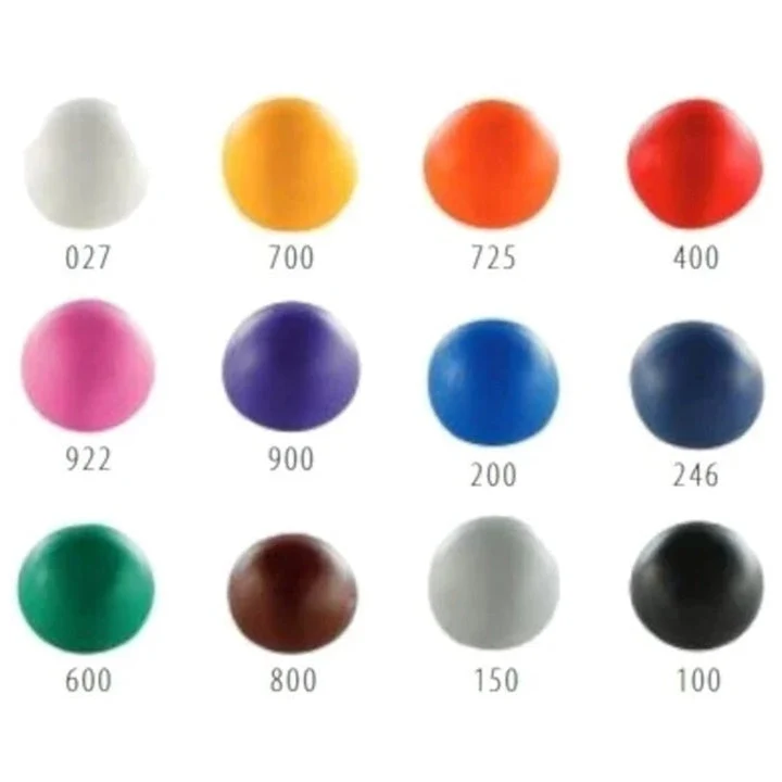 CERNIT Polymer Clay Set of 12 x 25 g, Basic