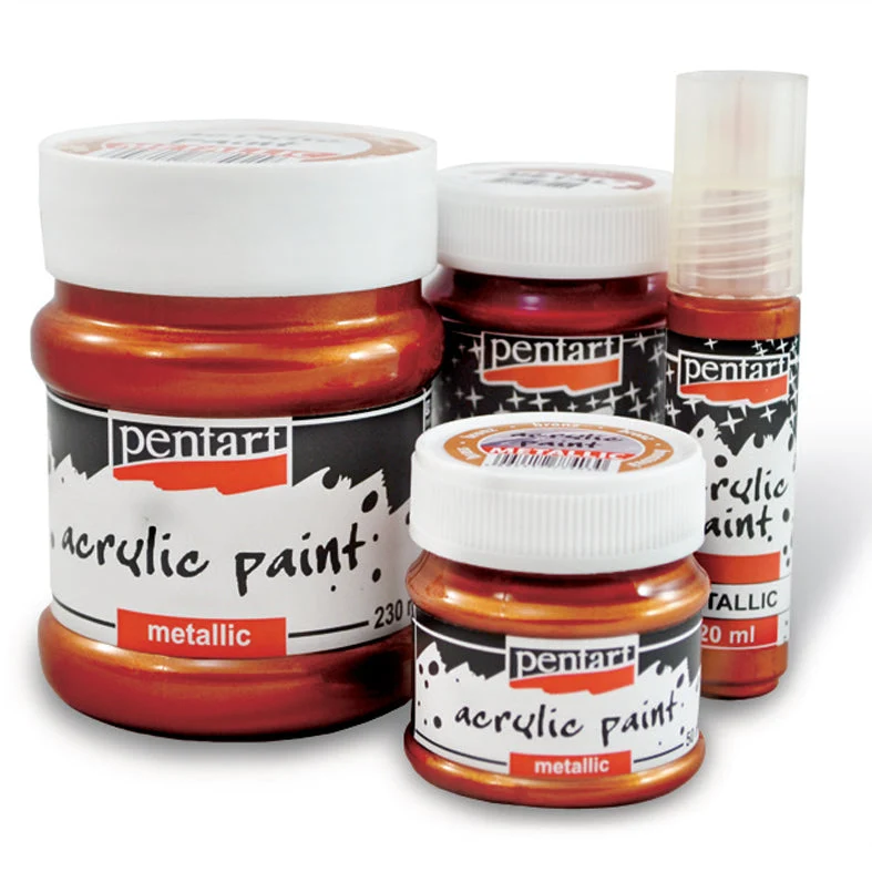 Pentart Metallic Acrylic Paint 230 ml