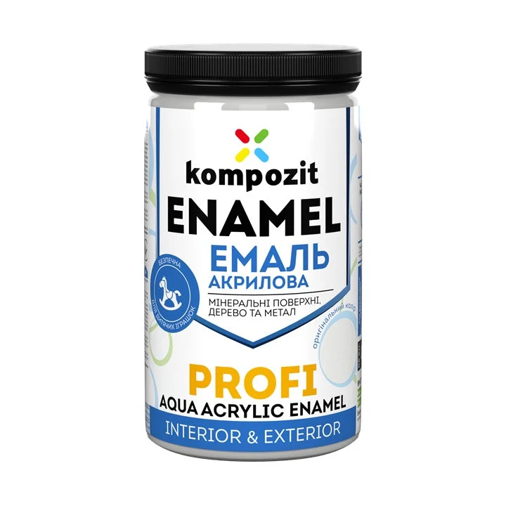 KOMPOZIT PROFI Gloss Acrylic Enamel 0.3 l