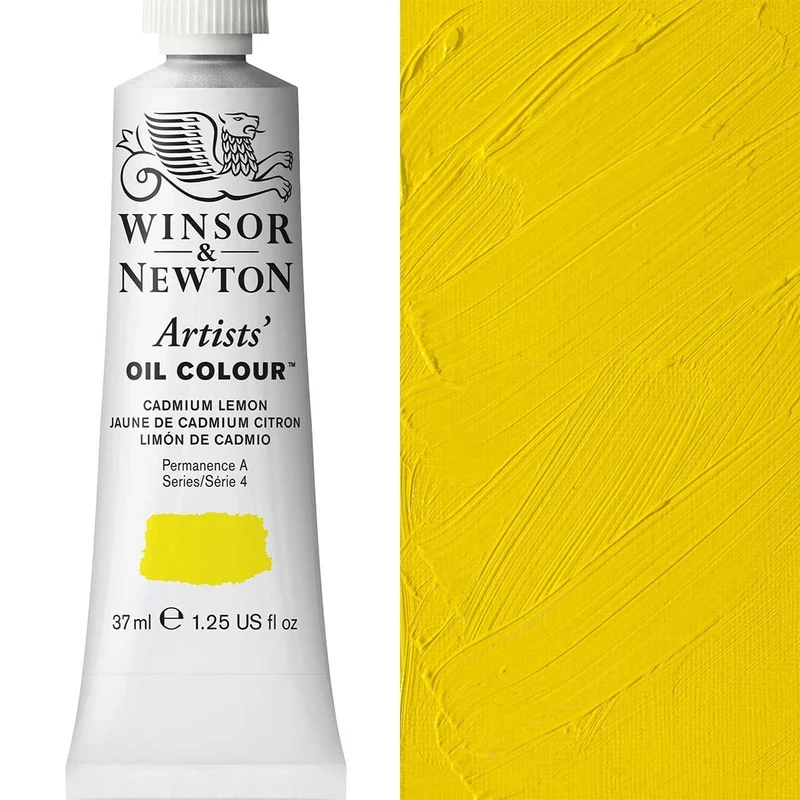Winsor and Newton - Artists' Oil Colour - 37ml - Cadmium Lemon
