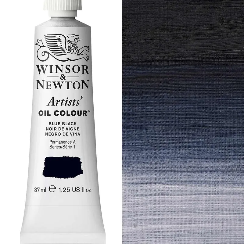 Winsor and Newton - Artists' Oil Colour - 37ml - Blue Black