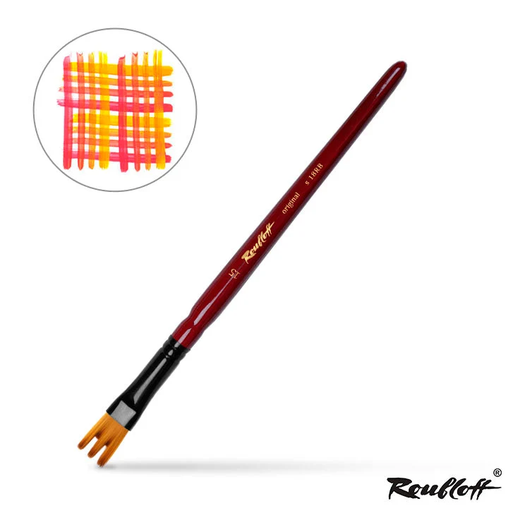 Roubloff Hobby 18RB Tartan-Shaped Brush