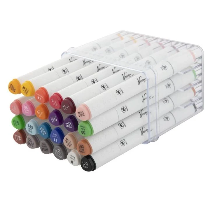Nassau Fine Art Double-Sided Marker Set of 24