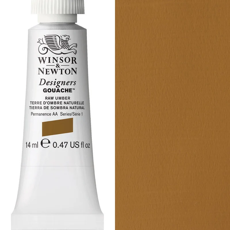 Winsor and Newton - Designers Gouache - 14ml - Raw Umber