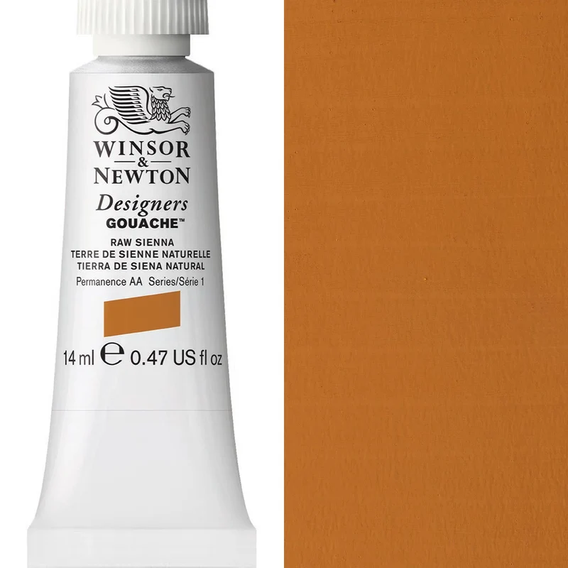 Winsor and Newton - Designers Gouache - 14ml - Raw Sienna