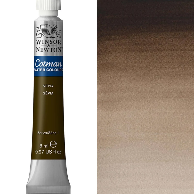 Winsor and Newton - Cotman Watercolour - 8ml - Sepia