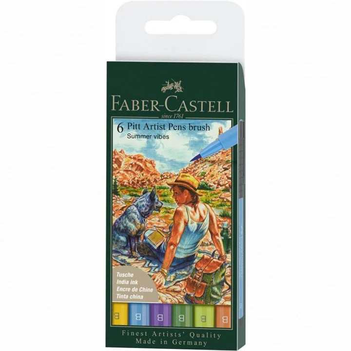 PITT Artistic Brush Marker Set, Summer Vibes
