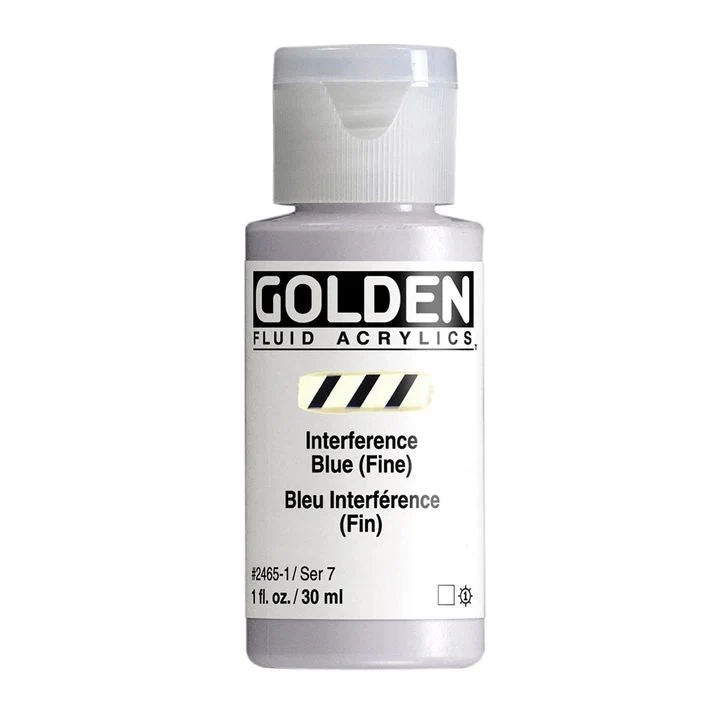 GOLDEN Fluid Interference Acrylic Paint, 30 ml