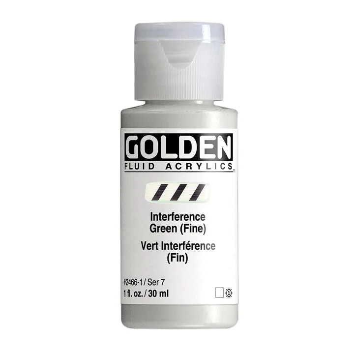 GOLDEN Fluid Interference Acrylic Paint, 30 ml