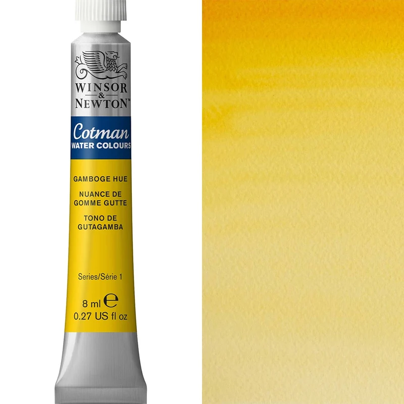 Winsor and Newton - Cotman Watercolour - 8ml - Gamboge