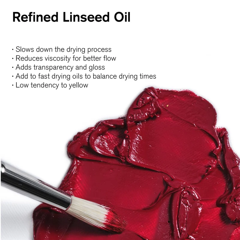 Winsor and Newton - Refined Linseed Oil - 1 Litre