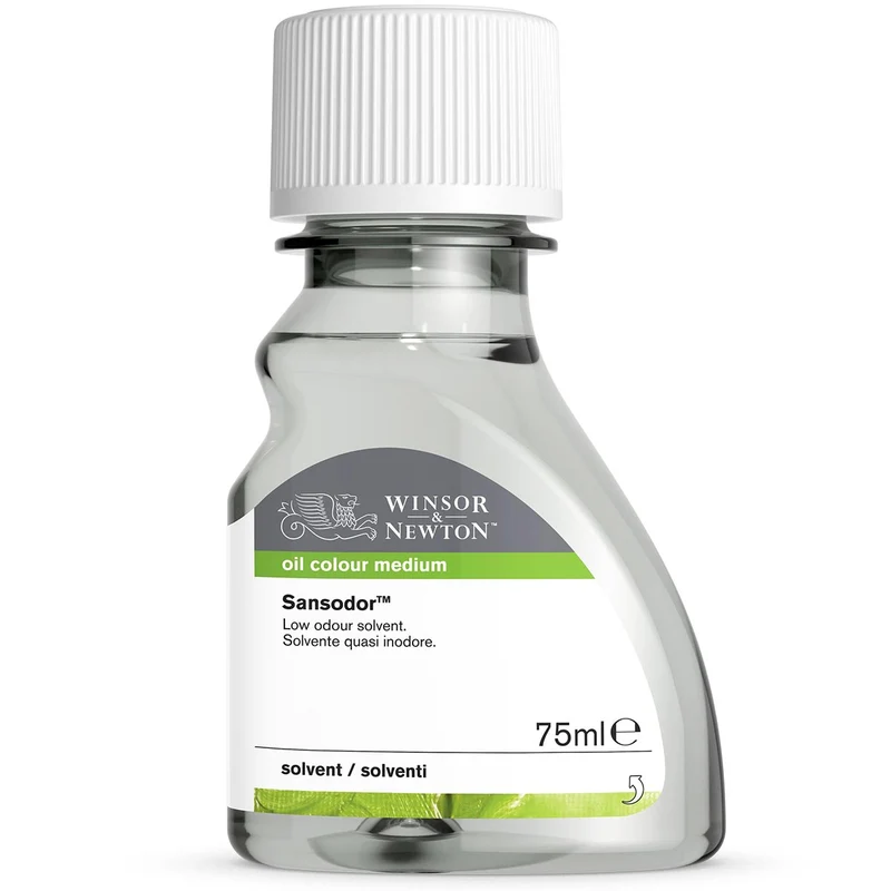 Winsor and Newton - Sansodor Low Odour Solvent Cleaner - 75ml -