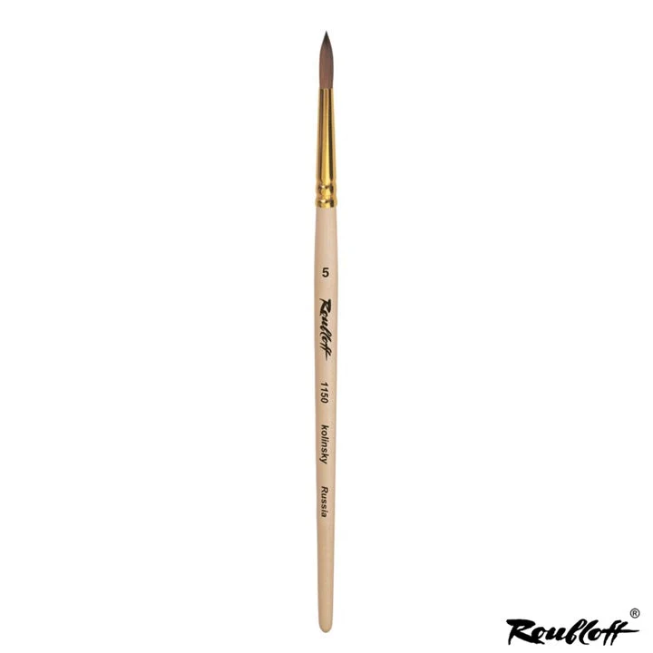 Roubloff Brush 1150 Round Natural Kolinsky