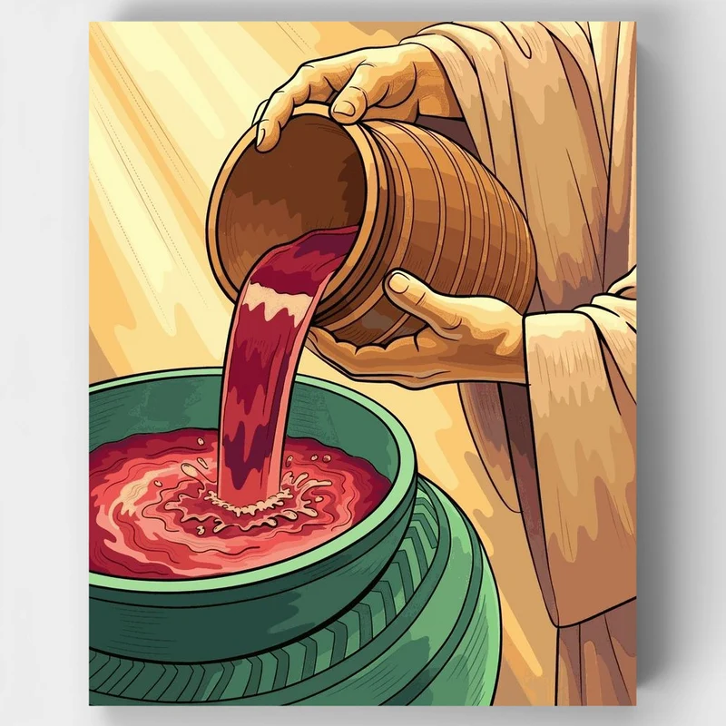 "The Vessel of Transformation" Paint by Numbers Kit