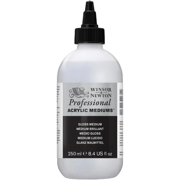 Winsor and Newton - Artists' Acrylic Gloss Medium - 250ml -