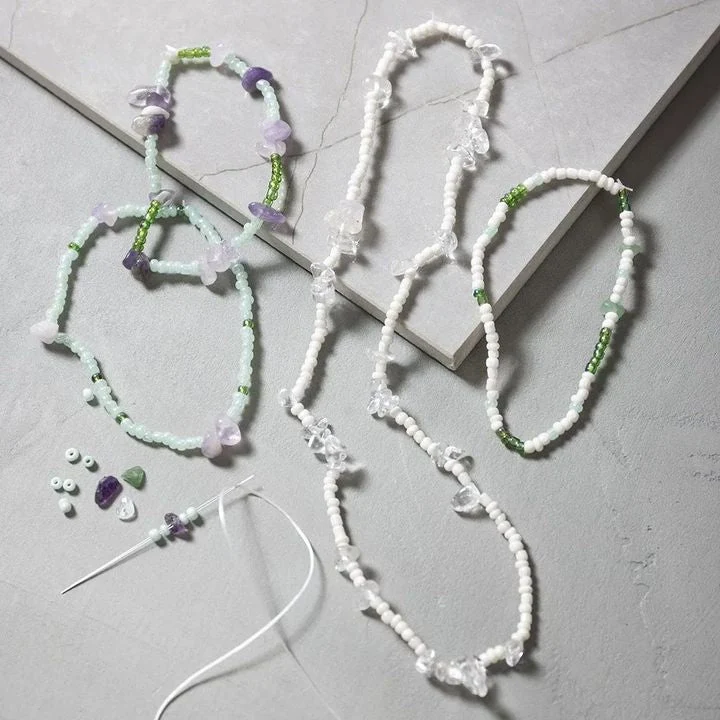 Jewelry-Making Craft Set - Green Mix